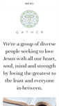 Mobile Screenshot of gatherchurch.com